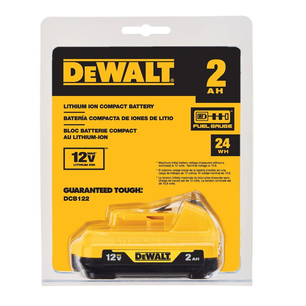 Dewalt- Dcb122 12V Max 2Ah Li-Ion Battery