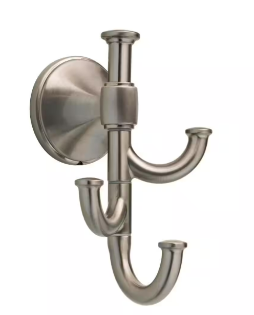 Delta- Accolade Expandable Multi-Purpose Towel and Clothes Hook in Spotshield Brushed Nickel