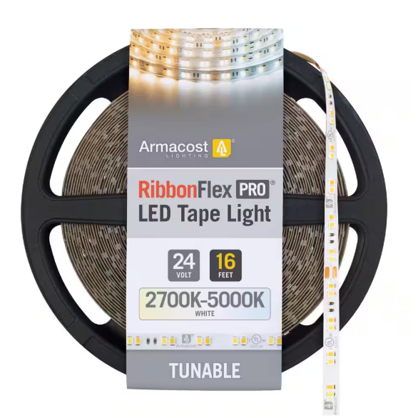 RibbonFlex Pro 24-Volt White CCT Tunable LED Tape Light