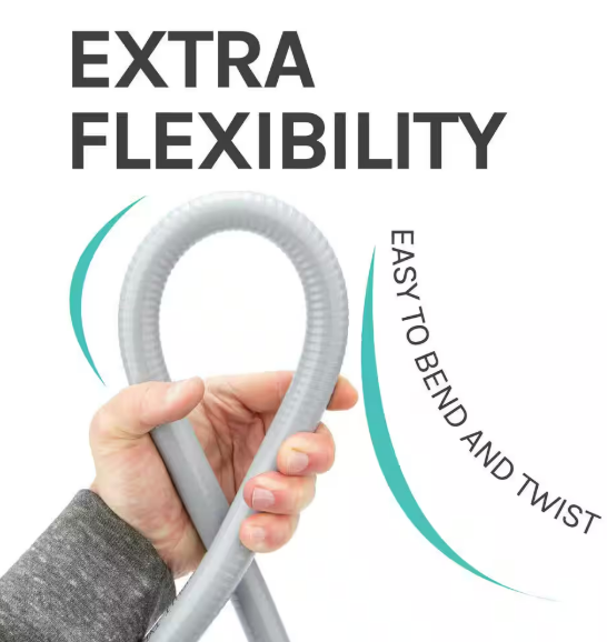 1/2 in. x 4 ft. 10/3 Non-Metallic Flexible PVC Conduit A/C Whip Cable