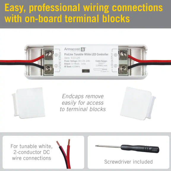 ProLine CCT Tunable White Lighting LED Remote Control
