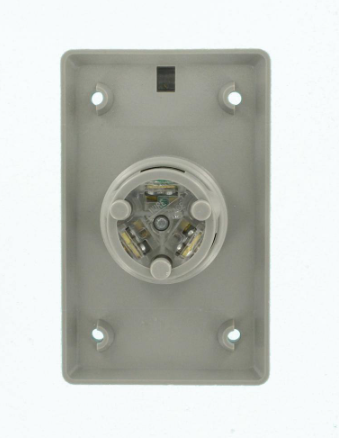 15 Amp 125-Volt Straight Blade Grounding Power Inlet Outlet, Gray 5278-FWP