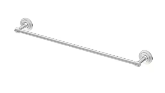 Gatco- Lizzie 24 in. Wall Mounted Towel Bar in Brushed Nickel