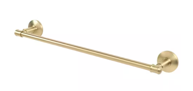 Glacier Bay- Parsons 18in Towel Bar in Brushed Gold