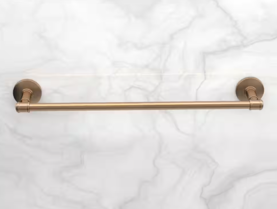 Glacier Bay- Parsons 18in Towel Bar in Brushed Gold