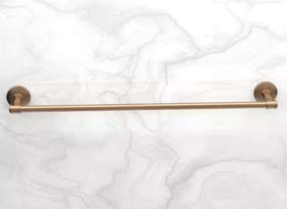 Glacier BayParsons 24 in. Towel Bar Brushed Gold