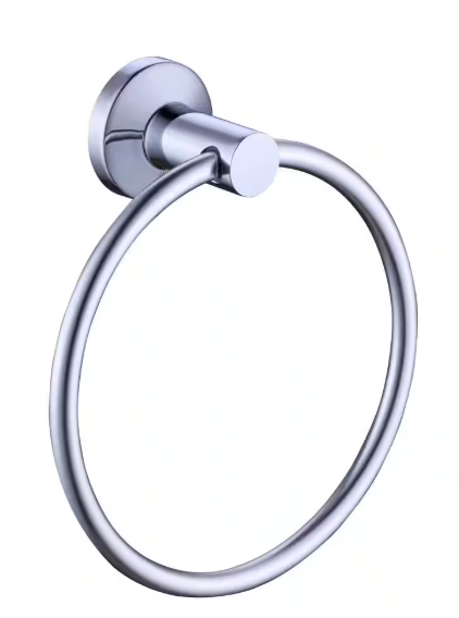 Glacier Bay- Dorind 3-Piece Bath Hardware Set Included 24 in. Towel Bar, Towel Ring and Toilet Paper Holder in Chrome