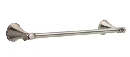 Delta- Accolade Expandable 18 in. Towel Bar in Spotshield Brushed Nickel