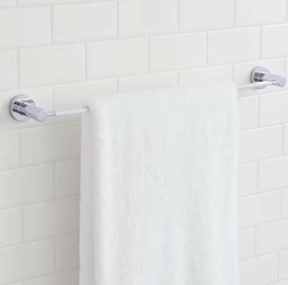 Glacier Bay- Modern 24 in. Towel Bar in Chrome