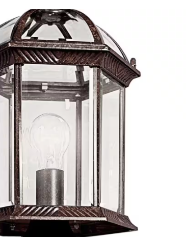 KICHLER- Barrie 1-Light Tannery Bronze Aluminum Hardwired Waterproof Outdoor Post Light with No Bulbs Included (1-Pack)