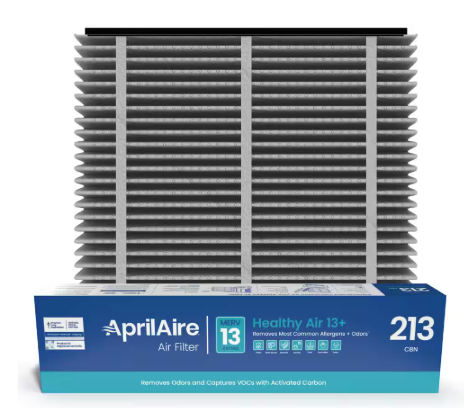 213CBN 20 in. x 25 in. x 4 in. MERV 13 FPR 12 Carbon Pleated Filter For Models 1210/1620/2210/2216/3210/4200 (1-Pack)