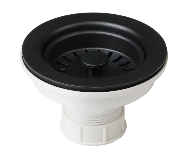 KRAUS- Kitchen Sink Strainer in Black