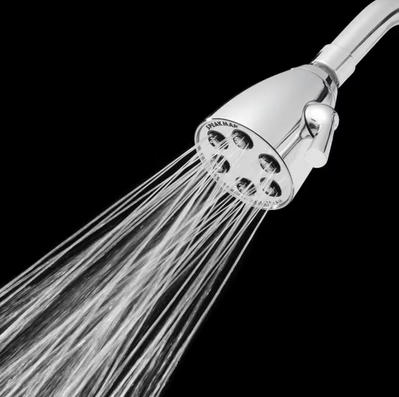 Speakman- 3-Spray Patterns with 2.0 GPM 2.75 in. Wall Mount Fixed Showerhead in Polished Chrome