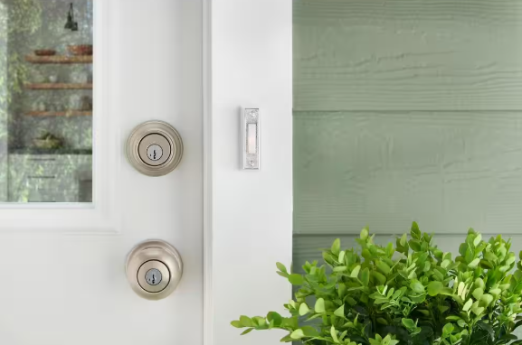 Wired Deluxe Contractor Doorbell Kit with 2 Wired Push Buttons