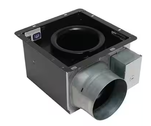 Panasonic- WhisperCeiling DC Fan with Pick-A-Flow Speed Selector 110/130 or 150 CFM and Flex-Z-Fast Installation Bracket