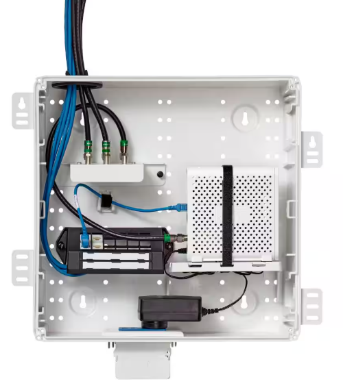 Leviton 14 in. Wireless Structured Media Center Enclosure Only 49605-14E 49605-14E