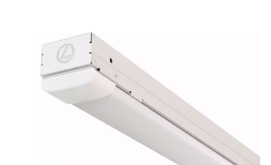 Lithonia Lighting MNSS 4 ft. 120-Watt Equivalent Integrated LED White Strip Light Fixture 4000K High Output MNSS L48 7000LM MVOLT GZ10 40K