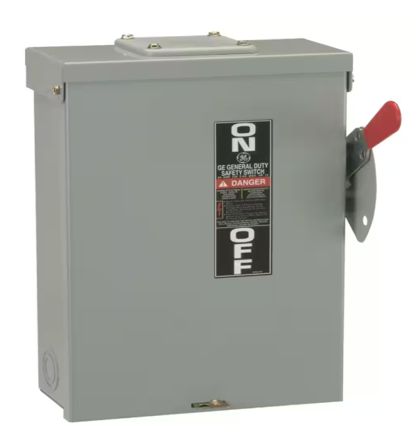 ABB 100 Amp 240-Volt Fusible Outdoor General-Duty Safety Switch (TG3223R) TG3223R