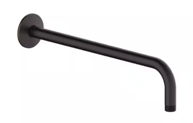 Design House 14.5 in. Wall-Mount Rain Head Shower Arm and Flange in Oil Rubbed Bronze 841494-ORB