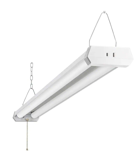 Cedar Hill- 4 ft. 70-Watt Equivalent 42-Watt Integrated LED White Shop Light Linkable