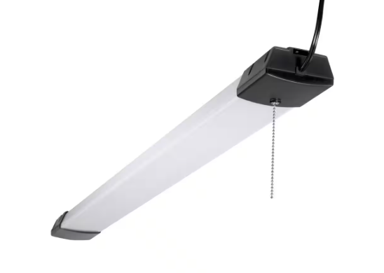 Metalux SHP 46 in. 128-Watt Equivalent, 10000-Lumens Integrated LED, White Shop Light, 4000K CCT 4SHP10040R