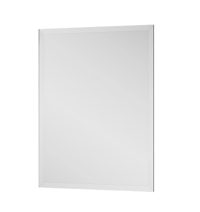 KeonJinn 22 in. W x 30 in. H Rectangular Beveled Frameless Wall Mount Bathroom Vanity Mirror Decorative Wall Accent Mirror HD-WKJ-FJ5676