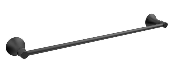 Glacier Bay Sadira 24 in. Wall mounted Towel Bar in Matte Black BTH-024-281-MB