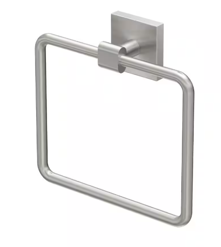 Gatco Form Towel Ring in Brushed Nickel 5332BN