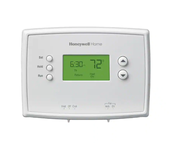 Honeywell - 5-2 Day Programmable Thermostat with Digital Backlit Display