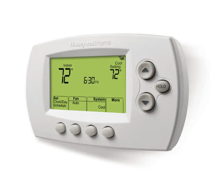 Honeywell - Wi-Fi 7-Day Programmable Smart Thermostat with Digital Backlit Display