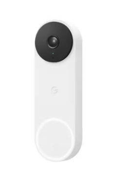 Google Nest Doorbell (Wired, 2nd Gen) - Snow GA02767-US