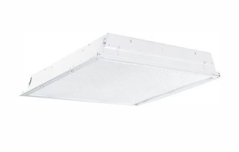 Metalux 2 ft. x 2 ft. White Integrated LED Drop Ceiling Troffer Light with 3200 Lumens, 3500K 22GRLED1322X2RT