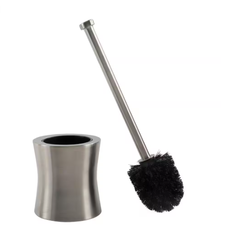 Bath Bliss Stainless Steel Toilet Brush Hour Glass Shaped 4981