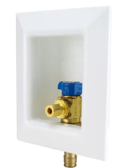 Apollo 1/2 in. Brass PEX-A Barb Icemaker Outlet Box EPXBOXIM