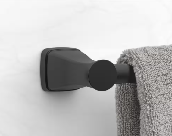 Glacier Bay Calandine 18in Towel Bar Matte Black BTH-018-428-MBL