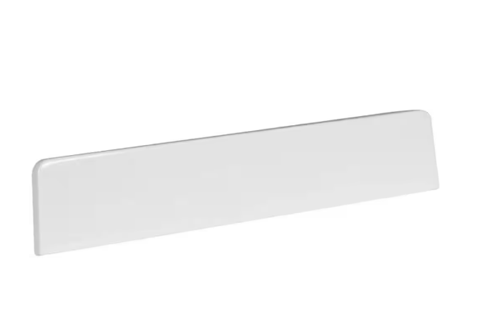 Glacier Bay- 21 in. W Cultured Marble Vanity Sidesplash in White