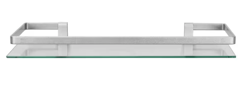 DANYA B 19.75 in. W Wall Mounted Tempered Glass Bathroom Shelf HA80550