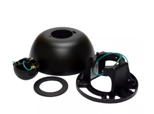 FANIMATION Black 1 in. Sloped Ceiling Kit SCK1-52BL