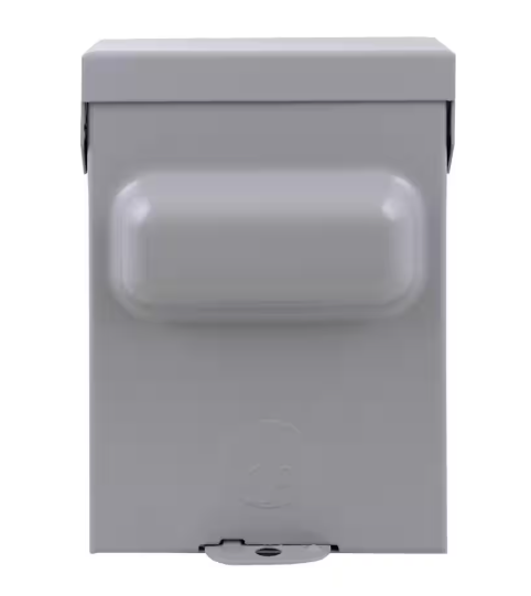 GE 30-Amp 120/240-Volt Fused AC Disconnect