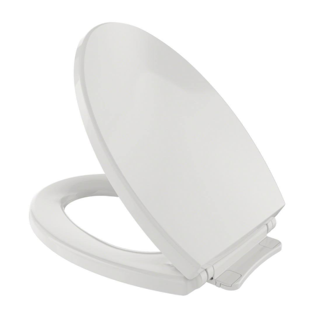 TOTO- SoftClose Elongated Closed Front Toilet Seat in Colonial White