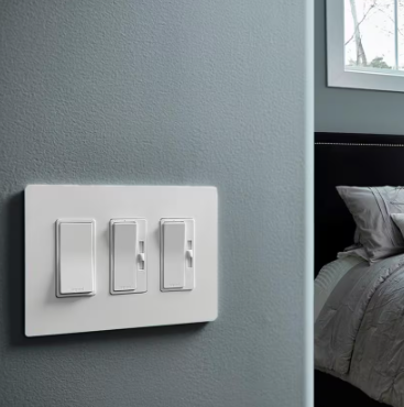 Legrand- Radiant 15 Amp 120-Volt 3-Way Decorator/Rocker Light Switch, White (5-Pack)