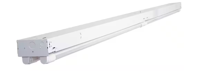 EnviroLite 96 in. 7200 Lumen T8 LED Tube Non-Dimming White Strip Light 5000K, 4-Tubes Included ST704T1850-K