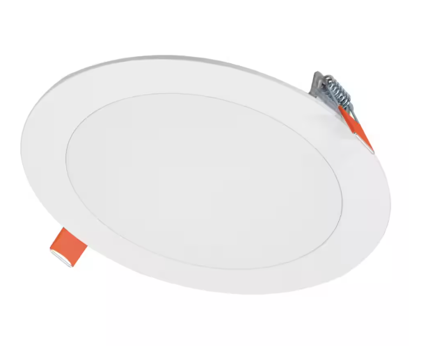 HALO HLBSL Series 6 in. Adjustable CCT Canless IC Rated Dimmable Indoor, Outdoor Integrated LED Recessed Light Kit HLBSL6099FS351EMWR