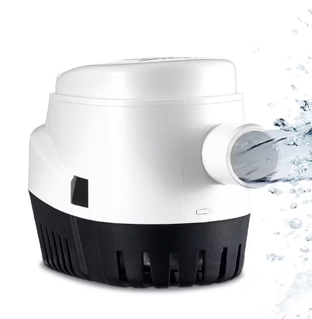 VEVOR Bilge Pump 1/7 HP 1100GPH 12-Volt Automatic Submersible Utility Pump with Float Switch 1.1 in. for Boats Ponds Pools CDB1100GPH00EVRJVV9
