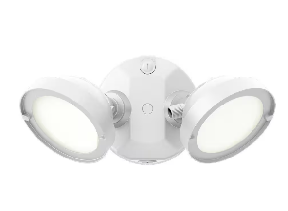 HALO TGS 150-Watt 80° White Outdoor Integrated LED Flood Light TGS2S402FRRW