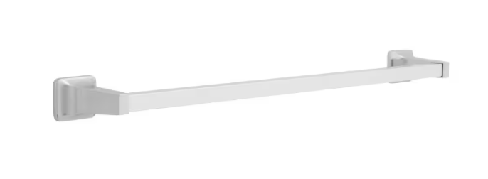 Franklin Brass Futura 24 in. Wall Mount Towel Bar Bath Hardware Accessory in Polished Chrome