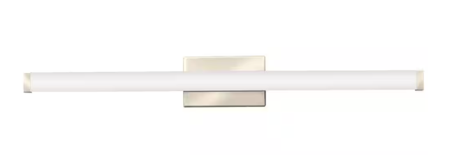 Lithonia Lighting 27-Watt 36 in. 1 Light Brushed Nickel LED Vanity Light Bar Switchable Light Color FMVCSLS 36IN MVOLT 30K35K40K 90CRI BN M4