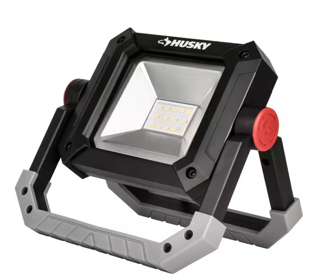 Husky 1000 Lumens LED Portable Work Light LG302C-10W1