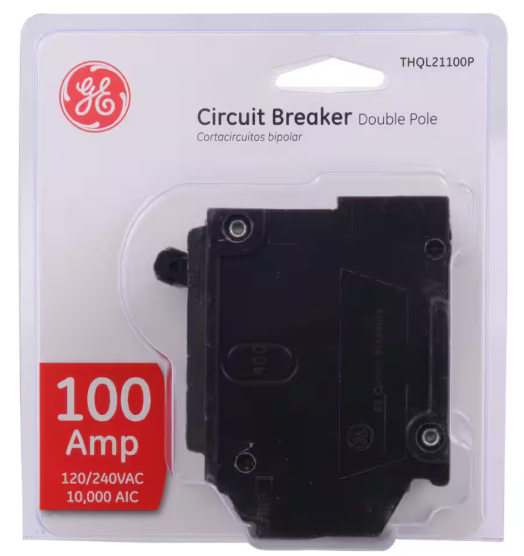 GE Q-Line 100 Amp 2 in. Double-Pole Circuit Breaker