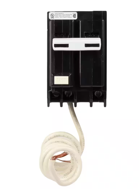 GE 60 Amp Double Pole Ground Fault Breaker with Self-Test